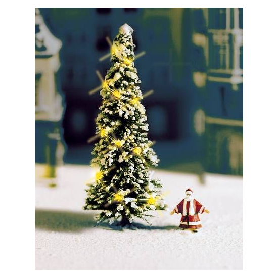 NOCH 22120  - Podświetlana Świąteczna choinka , 8 cm